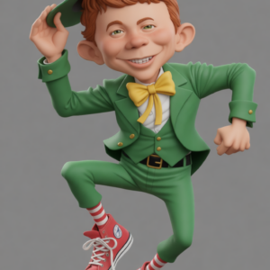 MAD: Treasure Trove of Trash Vol. 8 (2024) Collectible Figure: Alfred E. Neuman “Luxury Trash” 3D Art