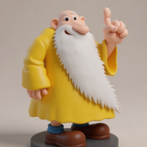 Robert Crumb’s Mr. Natural Collectible Figure: The Cynical Guru in 3D Art