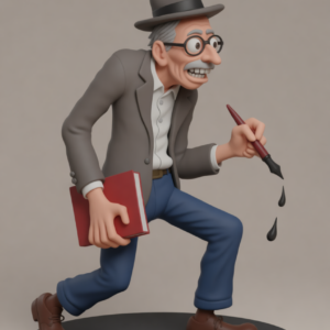 R. Crumb by R. Crumb Collectible Figure: The Brutal Self-Portrait in 3D Art