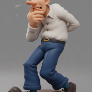 Robert Crumb’s Flakey Foont Collectible Figure: The Neurotic Self-Portrait in 3D Art