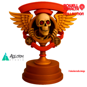 Winged Ripper Collectible Figure: Powell-Peralta's Winged Angel of Death 3D Art