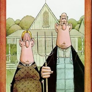 Collectible Figure – American Gothic (Don Martin / MAD)