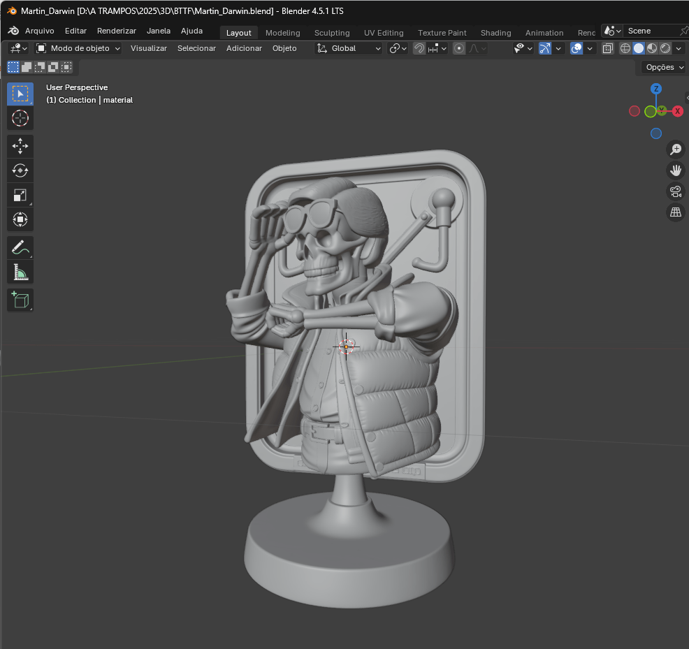 Marty McFly Toy Art Colecionável - Imagem 3