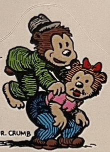 Robert Crumb’s Bearly Wearzies Colecionável - Imagem 2