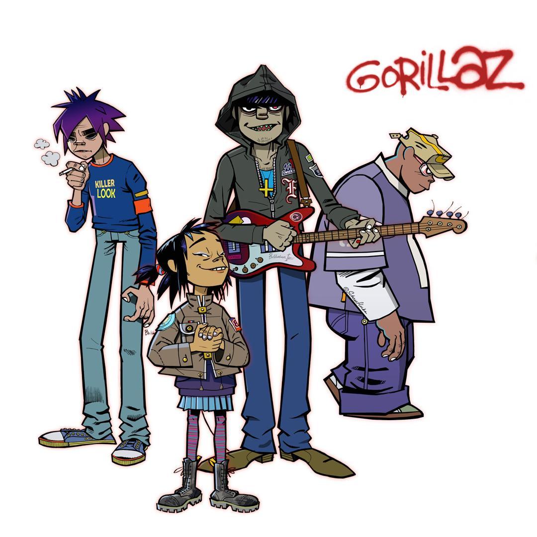 Gorillaz Colecionáveis Toy Art