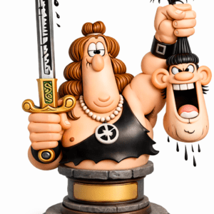 Conehead the Barbituate – Don Martin | Collectible Toy Art Figure